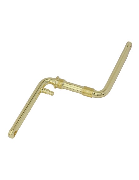 One/Piece Crank 6 1/2" (165mm) Gold.